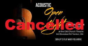 Open Mic @ Old Church Theatre