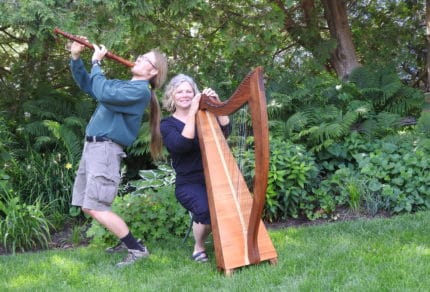 Harp, recorder
