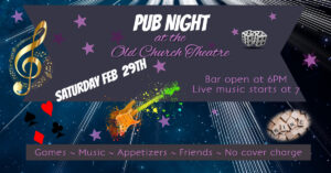 Pub Night @ Old Church Theatre
